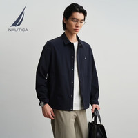 NAUTICA/诺帝卡 简约精致 男士衬衫领薄外套