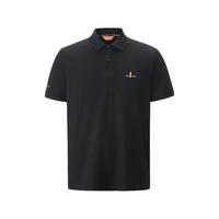  Biemlfdlkk/比音勒芬 金标长绒棉 男士POLO衫 105/L 07黑色