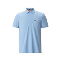  Biemlfdlkk/比音勒芬 凉感舒弹 男士POLO衫 110/XL 45天蓝色