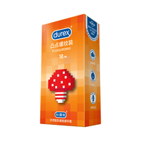 杜蕾斯 延时安全套 凸点螺纹 12只