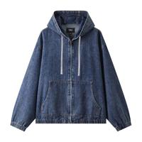 Semir/森马 美式复古 男士牛仔外套