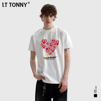  IT 爱心时尚款印花 款T恤