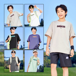 NIKE 凉感抗菌环保 儿童短袖T恤