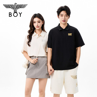  BOY LONDON/伦敦男孩 时尚百搭 POLO衫 黑色
