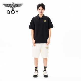  BOY LONDON/伦敦男孩 时尚百搭 POLO衫 黑色