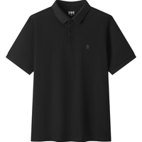  Semir/森马 速干凉感 男士POLO衫 黑色90001