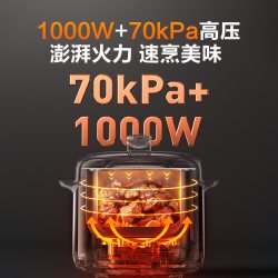 苏泊尔 50YD5003 5L容量 智能电压力锅
