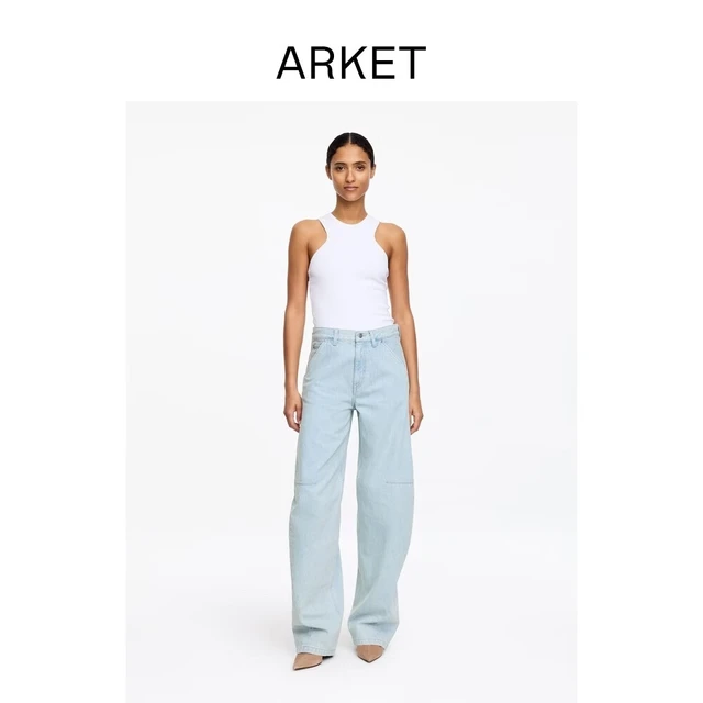  ARKET 宽松版型 女士牛仔裤