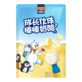 MILKANA 棒棒奶酪儿童奶酪棒奶酪制品健康营养宝宝零食常温400g 常温奶酪棒400g*2(40支）