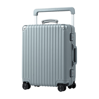 网易严选 宽拉杆窄铝框 PC行李箱
