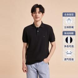 TOMMY HILFIGER 珠地网眼 男士POLO衫
