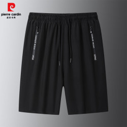 皮尔·卡丹 皮尔卡丹（pierre cardin）男士冰丝速干运动短裤