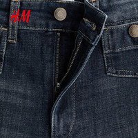 H&M 阔腿版型 女士牛仔裤