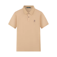 BEVERLY HILLS POLO CLUB/比华利保罗 长绒棉 男士Polo衫 宝蓝色