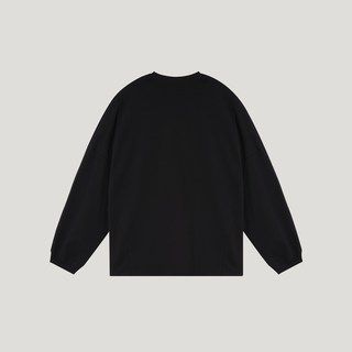  BODYDREAM 纯棉 男士长袖T恤 XL 黑色