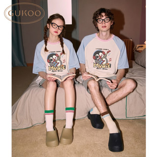  GUKOO/果壳 纯棉 女士睡衣套装