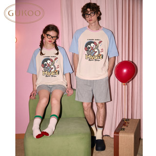  GUKOO/果壳 纯棉 女士睡衣套装