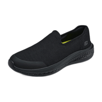 SKECHERS/斯凯奇 轻便耐磨 男士休闲鞋 全黑色/BBK 42