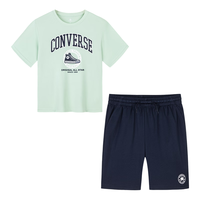  CONVERSE/匡威 轻盈柔软 儿童套装 芦荟绿 【偏大小一码】 110 /56【身高104-110cm】
