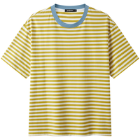  gxgjeans 潮流撞色 男士短袖T恤