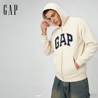  Gap/盖璞 撞色字母logo 连帽卫衣
