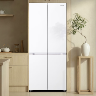 东芝 重磅新品：TOSHIBA 东芝 大白梨系列 GR-RF529WI-PM1 风冷十字门冰箱 506L