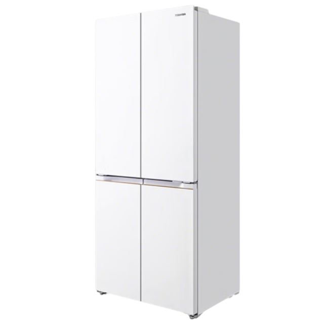 东芝 大白梨系列 GR-RF529WI-PM1 风冷十字门冰箱 506L 贝母白