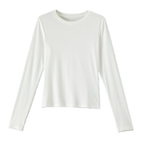 晚白 修身显瘦 女士T恤衫 S