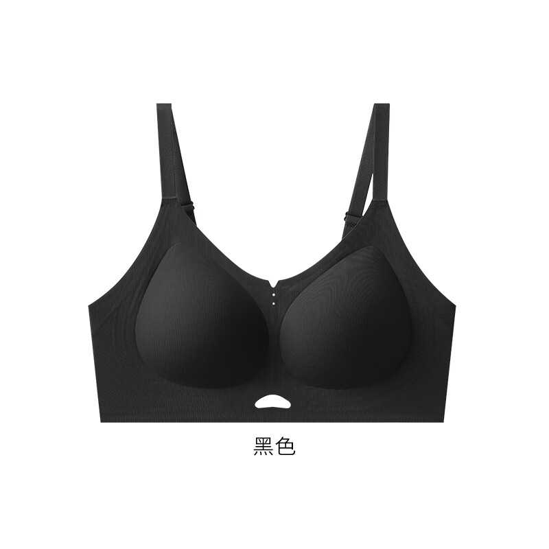 女士内衣小胸聚拢-黑色