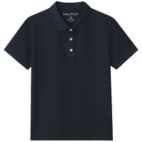 NAUTICA/诺帝卡 亲肤柔软弹力 女士POLO衫 藏青色4NV S