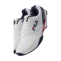 FILA/斐乐 稳定抓地缓冲耐用 男士运动鞋 125 WHITE / NAVY / RED 11-44.5