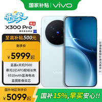 vivo X300 Pro 新品5G手机 蔡司2亿APO超级长焦 自在蓝 16GB+512GB 卫星通信版