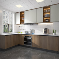 金牌厨柜 整体厨房厨柜定做 橱柜定制 预付金