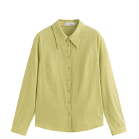 茵曼 法式职业气质 女士衬衫