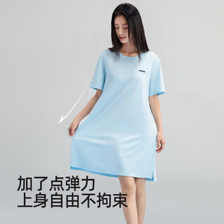  LUCKMEEY/幸棉 透气 女士家居服睡裙