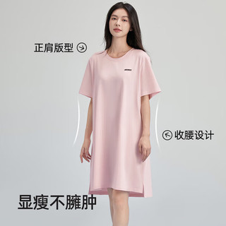  LUCKMEEY/幸棉 透气 女士家居服睡裙