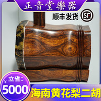 正音堂 典藏传承民族二胡乐器手工制作传世演奏海南黄花梨二胡 黄花梨典藏二胡