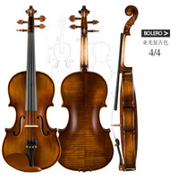 移动端、京东百亿补贴：Christina 克莉丝蒂娜 V04 手工实木小提琴 4/4 哑光 初学入门专业考级进阶儿童成人乐器