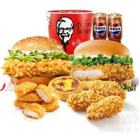 肯德基 招牌双堡畅选桶7件套兑换券·1张