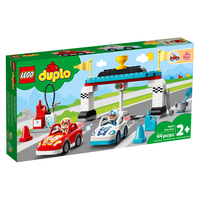 LEGO 乐高 Duplo得宝系列 10947 红蓝赛车队