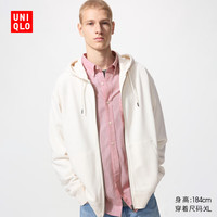 优衣库 男装女装连帽拉链运动开衫/长袖外套卫衣482311