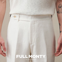 Full Monty/孚芒 重磅亚麻 男士西裤