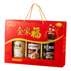 秋思佳 营养品 燕麦片核桃黑芝麻粉礼盒