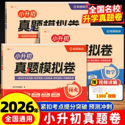 中国和平出版社 真题模拟 小学升初中总复习卷