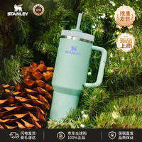 史丹利 巨无霸系列 吸管杯 887ml 翡翠绿