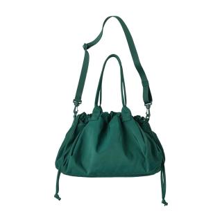 优衣库 合作款/女装抽绳拎包483050 55 青绿色 均码(48.5 × 20 × 27 cm)