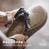 马登 两穿 男士凉拖鞋