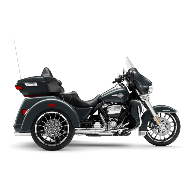 HARLEY-DAVIDSON 镀铬饰面 正三轮摩托车