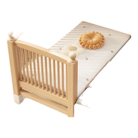  温匠 可调节高度 榉木拼接床 护栏