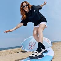 FILA 女鞋 FUSION系列 玛丽珍凉鞋 魔术贴潮流凉鞋